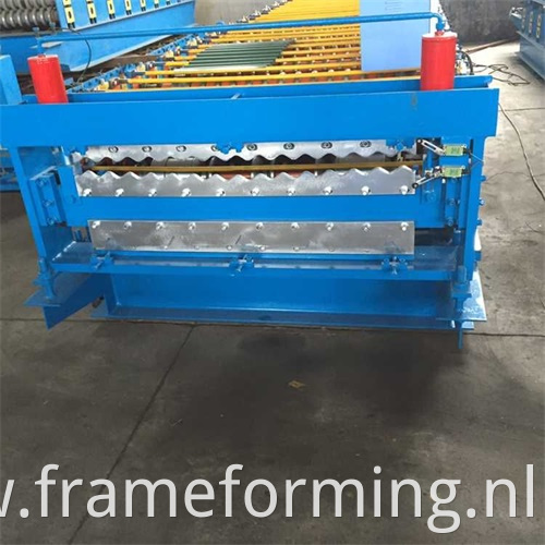 Corrugated Sheet Metal Roof Making Machine